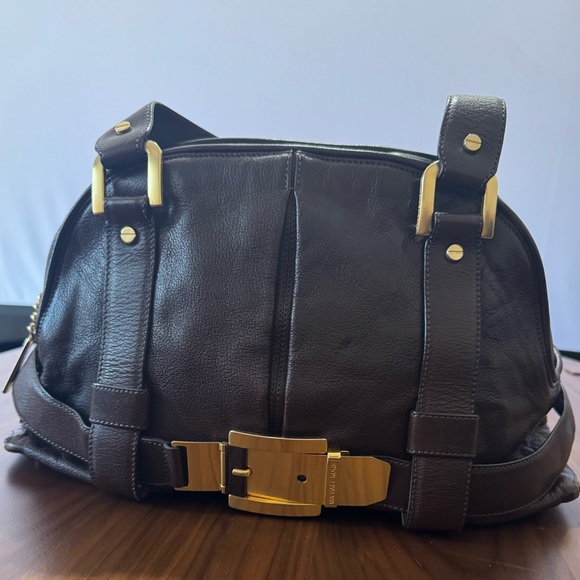 Michael Kors Handbags - Vintage Michael Kors Sutton Large Belted Satchel